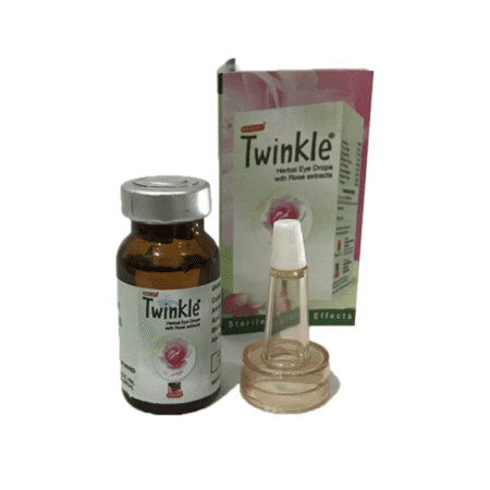 【インド直輸入】トゥインクル アイ ドロップ (Twinkle) | ローズエキス配合の潤いアーユルヴェーダ目薬 - Ayurkai
